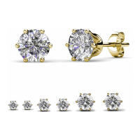 MYC Paris Women's 'Solitaire M' Earrings