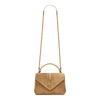 Saint Laurent Sac à bandoulière 'Medium Quilted College' pour Femmes