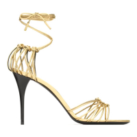 Saint Laurent Women's 'Babylon Metallic' Sandals