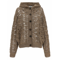 Brunello Cucinelli 'Foliage Lace' Strickjacke für Damen