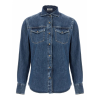 Brunello Cucinelli Denim-Hemd für Damen