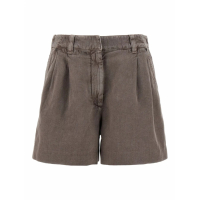 Brunello Cucinelli Women's 'Pleat-Detail' Shorts