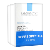 La Roche-Posay Lipikar Pain Surgras - 150 g, 2 Pièces