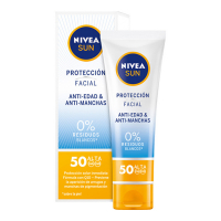 Nivea Crème solaire pour le visage 'Sun Anti-Aging Face Cream & Anti-marks SPF50' - 50 ml