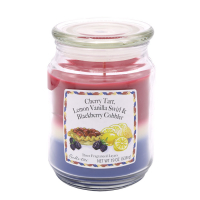 Candle-Lite Bougie parfumée 'Cherry Tart, Lemon Vanilla Swirl & Blackberry Cobbler' - 538 g