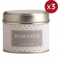 The Country Candle Company Romance Polka Dot Candle in Tin