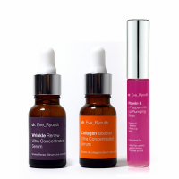 Dr. Eve_Ryouth 'Collagen Booster + Wrinkle Renew  + Vitamin E and Peppirment' Anti-Aging-Pflegeset - 3 Stücke