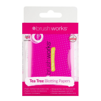 Brushworks Papiers matifiants 'Tea Tree' - 100 Pièces
