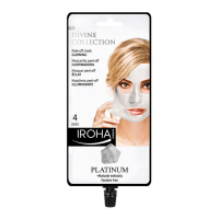 Iroha 'Platinum Glowing' Peel-Off Mask - 4 Pieces