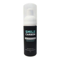 Smile Carbon Weisser Zahnpasta aus Schaumstoff - 50 ml