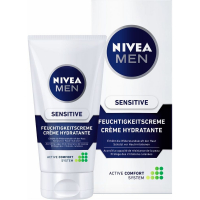 Nivea 'Sensitive 0% Alcohol SPF15' Moisturizing Cream - 75 ml