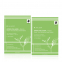 'Hydro-Collagen & Matcha Green Tea Hydrating' Blatt Maske - 2 Stücke