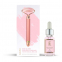 'Rose Quartz + Rose Blossom' Gesichtsmassagegerät, Gesichtsöl - 30 ml