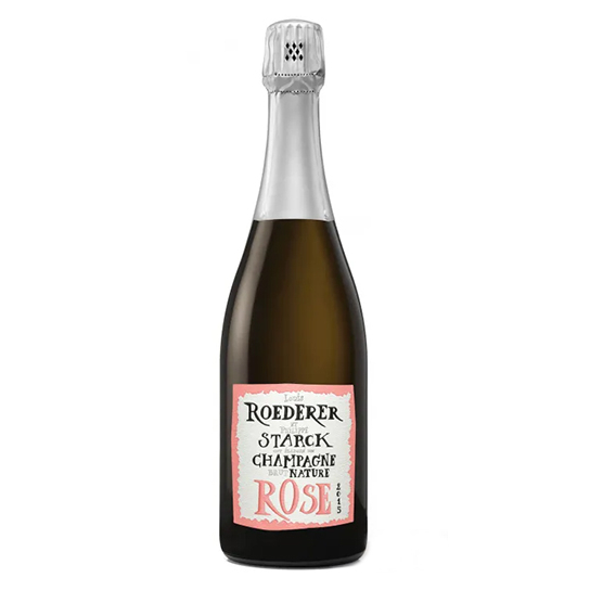 Louis Roederer Rosé Nature Philippe Starck (sans étui) 2015 75 Cl