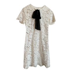 Sandro White lace dress