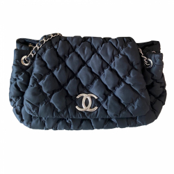 Chanel Single flap satin quilted bag