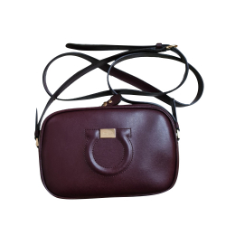 Salvatore Ferragamo Gancini camera crossbody bag