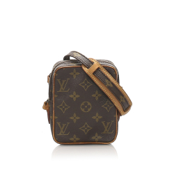 Louis Vuitton B Louis Vuitton Brown Monogram Canvas Canvas Monogram Mini Danube France