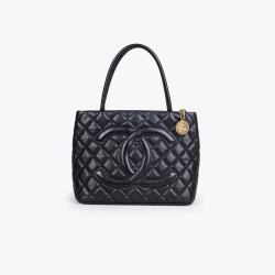 Chanel Medallion Caviar Tote