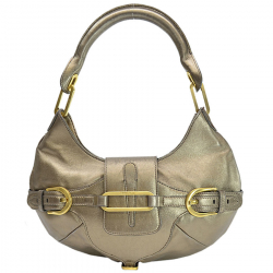 Jimmy Choo JIMMY CHOO bag gold leather shoulder handbag ladies r7800