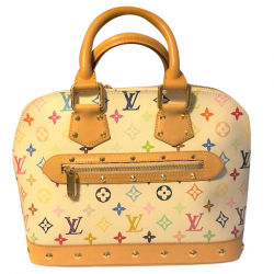 Louis Vuitton Alma Monogram Multicolore blanc M92647