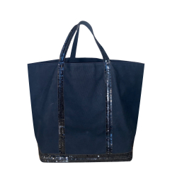 Vanessa Bruno Large navy blue tote bag