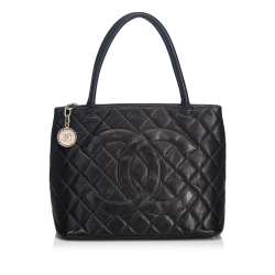 Chanel Caviar Medallion Tote