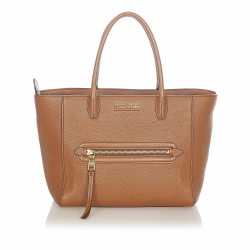 Miu Miu AB Miu Miu Brown Calf Leather Satchel France