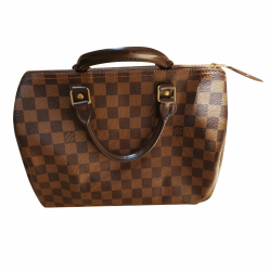 Louis Vuitton Speedy 30 ebene checkerboard