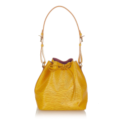 Louis Vuitton B Louis Vuitton Yellow Epi Leather Leather Epi Petit Noe France