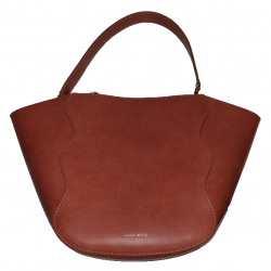 Mansur Gavriel TERRACOTTA LEATHER HANDBAG