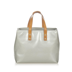 Louis Vuitton B Louis Vuitton Silver Vernis Leather Leather Vernis Reade PM France