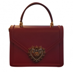 Dolce&Gabbana Devotion bag in smooth calf leather