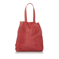 Dolce&Gabbana B Dolce&Gabbana Orange Calf Leather Tote Bag Italy