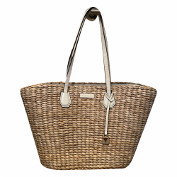 Michael Kors Malibu in woven straw