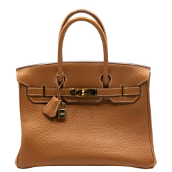 Hermès Birkin Brown Togo 30 Gold Hardware