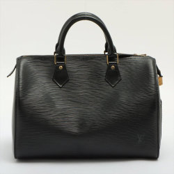 Louis Vuitton Speedy 35 Epi Black