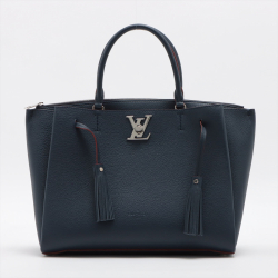 Louis Vuitton Lockmeto Navy Leather