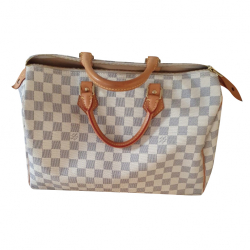 Louis Vuitton Speedy 35 canvas Damier Azur