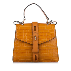 Chloé A Chloe Brown Calf Leather Aby Satchel France