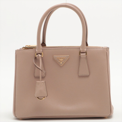 Prada Galleria in Saffiano Leather 2way handbag Cipria