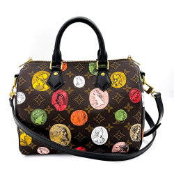 Louis Vuitton Speedy 25 Monogram Fornasetti Bandouliere