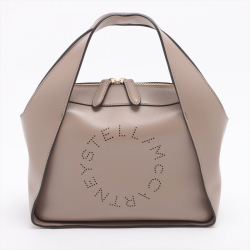 Stella McCartney Tote Stella Logo Beige 2way