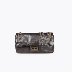 Chanel Reissue 2.55 Metallic Perforated Drill Flap Bag