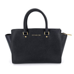 Michael Kors Selma Large Saffiano Leather Black