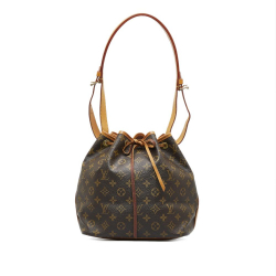 Louis Vuitton B Louis Vuitton Brown Monogram Canvas Canvas Monogram Petit Noe France