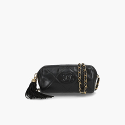 Chanel Small Quilted Tassel Camera Bag