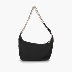 Prada Tessuto Chain Shoulder Bag