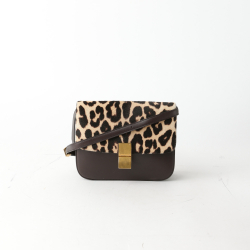 Marc by Marc Jacobs CELINE Classic Leopard Box Shoulder Bag