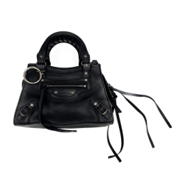 Balenciaga Neo Classic XS Leather 2-Ways Frame Bag Bicolor